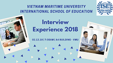 Thông báo kết quả chương trình “ Interview Experience 2018 ” do Viện Đào tạo Quốc tế tổ chức