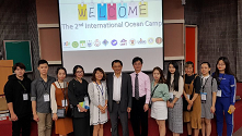 Đoàn sinh viên của Viện ĐTQT tham gia hội trại “ International Ocean Camp 2018 ” tại trường đại học Hàng hải Quốc gia Đài Loan tháng  12 năm 2018