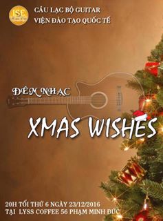 Câu lạc bộ Guitar Viện Đào tạo Quốc tế tổ chức thành công đêm nhạc Chào đón Giáng sinh và Năm mới 2017